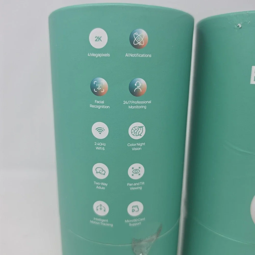 Luna Bright Eye HD Bulb Camera Wireless Night Vision Wi-Fi Lot Of 2
